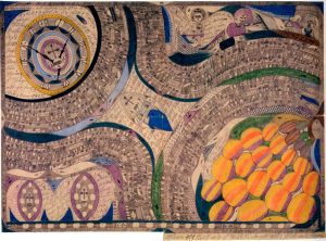 Dessin d’Adolf Wölfli, vers 1930