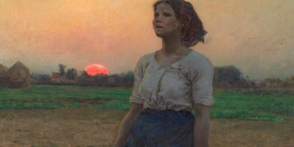 Dossier_douleur_2025 Jules Breton. le chant de l'alouette, 1884. The Art Institute of Chicago