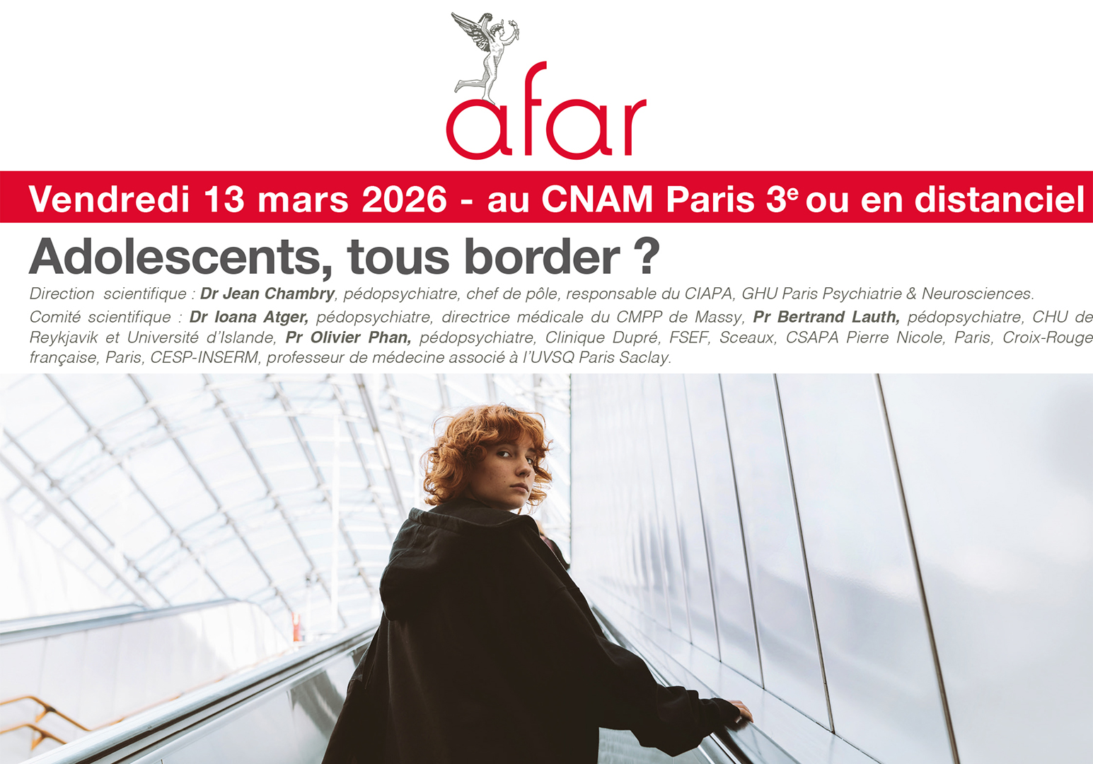 34e colloque Afar – Adolescents, tous border ?