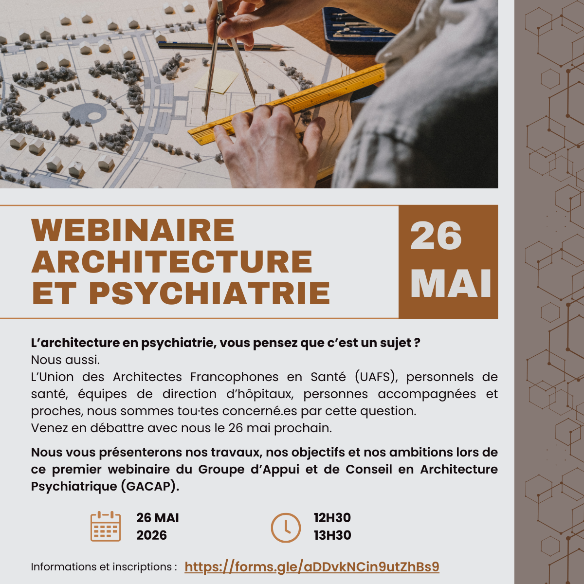 1er Webinaire Architecture et Psychiatrie du GACAP